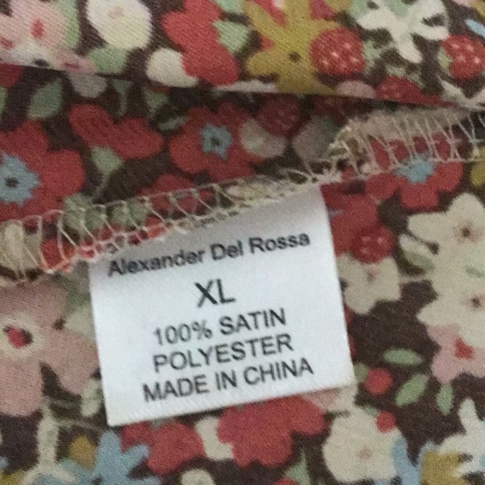 Alexander Del Rossa Satin Slip Dress XL - Picture 5 of 5